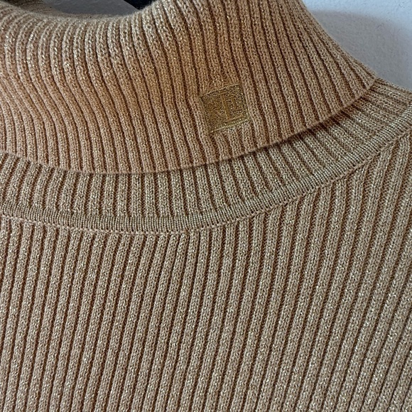 Lauren Ralph Lauren Metallic Knit Sweater - Picture 3 of 4